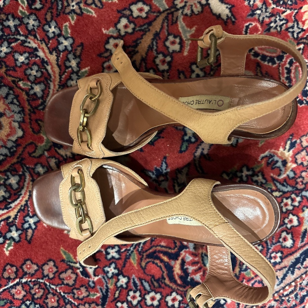 Tan Sandals
